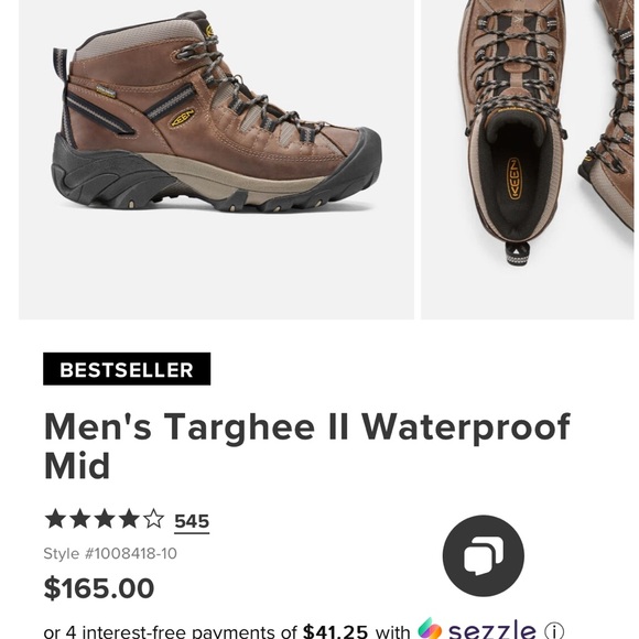 Keen Targhee II Mid